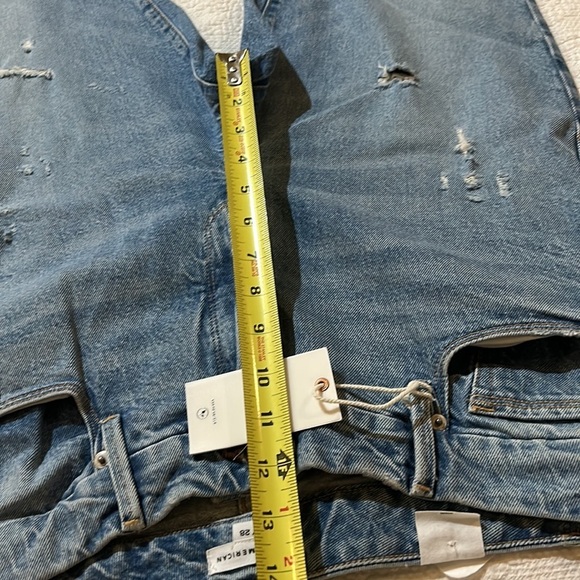 Good American Classic Indigo Distressed NWT 6/28 - Picture 8 of 12